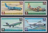 1975 Ascension Island. SG.187-90   Wideawake Airfield. set 4 values  U/M (MNH)