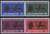 1966 Ascension Island.  SG.103-6 Opening of BBC Relay Station. set 4 values U/M (MNH)