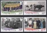 2010 Tristan Da Cunha. SG.1005-8  Tristan Traditions (2nd series) set 4 values U/M (MNH)