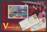 2011 Tristan Da Cunha. MS.1039 Volcano (1st series) mini sheet U/M (MNH)