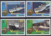 2013 Tristan Da Cunha SG.1087-90 Volcano (4th series) set 4 values U/M (MNH)