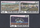 1976 Ascension Island. SG.219-21 Bicentenary of American Revolution. set  3 values U/M (MNH)
