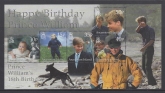 2000 Ascension Island. MS.805 18th Birthday of Prince William. mini sheet U/M (MNH)