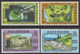 1977 Ascension Island. SG.225-8 Water Supplies Set 4 values U/M (MNH)