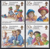 1999 Ascension Island. SG.786-9  Christmas  set 4 values U/M (MNH)