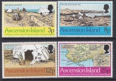 1977 Ascension Island. SG.229-32 Centenary of Visit of Professor Gill. set 4 values U/M (MNH)