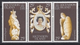 1978 Ascension Island SG.233-5 25th Anniversary of Coronation. set 3 values U/M (MNH)