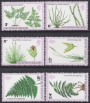1980 Ascension Island. SG.258-63  Ferns & Grasses 6 values U/M (MNH)