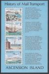 1980 Ascension Island. MS.268 London 1980 International Stamp Exhibition.  mini sheet  U/M (MNH)