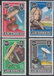 1986 Ascension Island. SG.393-6 Appearance of Haley's Comet  set 4 values U/M (MNH)