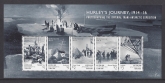 2016 Australian Antarctic. MS.263 Frank Hurley's Journey. mini sheet  U/M (MNH)