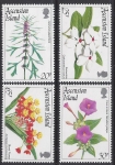 1995 Ascension Island. SG.643-6 Flowers set 4 values U/M (MNH)