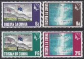 1968 Tristan Da Cunha. SG.117-20 1st Anniv. of Tristan Da Cunha as a Dependency of St. Helena set 4 values U/M (MNH)