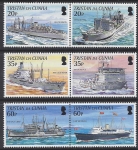 2003 Tristan Da Cunha. SG.787-92 Royal Navy Connections (2nd Series) set 6 values U/M (MNH)