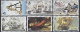 2004 Tristan Da Cunha. SG.811-6 Bicentenary of Battle of Trafalgar (1st series). set 6 values U/M (MNH)