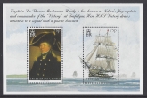 2004 Tristan Da Cunha.  MS.817 Bicentenary of Battle of Trafalgar (1st series). mini sheet U/M (MNH)