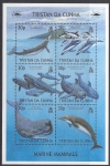 2002  Tristan Da Cunha SG.752-7 Marine Mammals. set 6 values U/M (MNH)