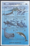 2002  Tristan Da Cunha SG.752-7 Marine Mammals. set 6 values U/M (MNH)