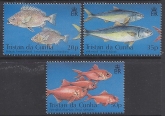 2002 Tristan Da Cunha. SG.745-7 Extension of Fishing Industry to New Species. set 3 values  U/M (MNH)