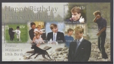 2000 Tristan Da Cunha.  MS.687 18th Birthday of Prince William. mini sheet U/M (MNH)