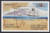 2000 Tristan Da Cunha. MS.682  Stamp Show 2000. mini sheet U/M (MNH)
