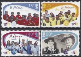 2010 St. Helena. SG.1136-9  Centenary of Girl Guiding. set 4 values U/M (MNH)