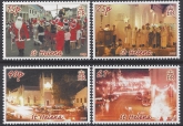 2009 St Helena. SG.1106-9  Christmas set 4 values U/M (MNH)