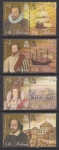 2005 St Helena. SG.957-64  Famous Elizabethans. set 8 values U/M (MNH)