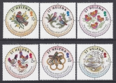 2006 St Helena. SG.1005-10  Twelve Days of Christmas. set 6 values U/M (MNH)