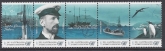 2011 Australian Antarctic Territories. SG.207-11 Centenary AA Expedition 1911 (1st Series) set 5 values U/M (MNH)