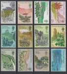 1972 Tristan Da Cunha. SG.158-69 Flowering Plants. set 12 values U/M (MNH)