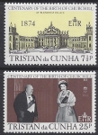 1974 Tristan Da Cunha. SG.193-4 Birth Centenary of Winston Churchill. set 2 values U/M (MNH)