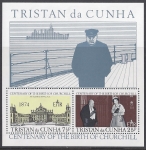 1974 Tristan Da Cunha. MS.195 Birth Centenary of Winston Churchill. mini sheet U/M (MNH)