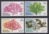 1975 Tristan Da Cunha. SG.196-9  Sea Plants. set 4 values U/M (MNH)