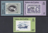 1976 Tristan Da Cunha.SG.204-6 Festival of Stamps- London. set 3 values U/M (MNH)