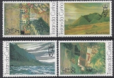 1976 Tristan Da Cunha. SG.207-10 Paintings by Roland Svensson (1st series) set 4 values U/M (MNH)