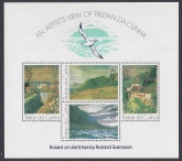 1976 Tristan Da Cunha. MS.211   Paintings by Roland Svensson (1st series)  mini sheet  U/M (MNH)