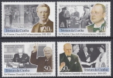 2000 Tristan Da Cunha. SG.696-9 Centenary of Sir Winston Churchill Election to Parliament. set 4 values U/M (MNH)