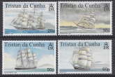 1999 Tristan Da Cunha. SG.647-50  Maritime Heritage. (2nd series) set 4 values U/M (MNH)