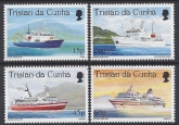 1998 Tristan Da Cunha.  SG.639-42  Cruise Ships. set 4 values U/M (MNH)