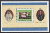 1997 Tristan Da Cunha. MS.630 Golden Wedding of Queen Elizabeth & Prince Philip. mini sheet U/M (MNH)