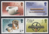 1989 Tristan Da Cunha. SG.482-5  Nautical Museum Exhibits. set 4 values U/M (MNH)