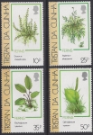 1989 Tristan Da Cunha. SG.478-81  Ferns. set 4 values U/M (MNH)