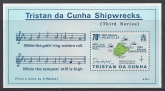 1987 Tristan Da Cunha. MS.429  Shipwrecks (3rd series) mini sheet. U/M (MNH)