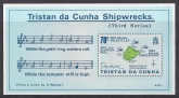 1987 Tristan Da Cunha. MS.429  Shipwrecks (3rd series) mini sheet. U/M (MNH)
