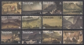 1988 Tristan Da Cunha. SG. 461-72 Augustus Earle's Paintings. set 12 values U/M (MNH)