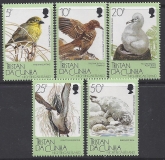 1988 Tristan Da Cunha. SG.443-7  Fauna of Nightingale Island. set 5 values U/M (MNH)
