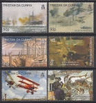 2008 Tristan Da Cunha. SG.925-30 90th Anniversary of The End of World War I. set 6 values U/M (MNH)