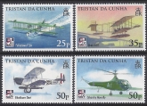 2009 Tristan Da Cunha. SG.939-42 Centenary of Naval Aviation. set 4 values U/M (MNH)
