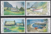 1978 Tristan Da Cunha. SG.234-7 Paintings by Roland Svensson. (2nd issue) set 4 values U/M (MNH)